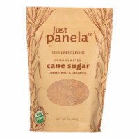Just Panela Handcrafted Unrefined & Organic Cane Sugar  - Case of 8 - 16 oz.