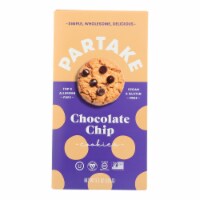Partake Foods Sprouted Grain Chocolate Chip Mini Cookies - Case of 6 - 5.5 oz.