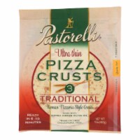 Pastorelli Pizza Crust - Ultra Thin - White - Case of 10 - 15 oz.