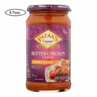 Pataks Simmer Sauce - Butter Chicken Curry - Mild - 15 oz - case of 6