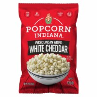 Popcorn Indiana Popcorn - Aged White Cheddar - Case of 12 - 5.75 oz.