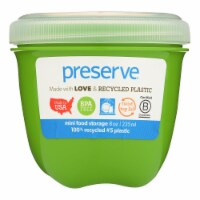 Preserve Mini Food Storage Container - Apple Green - Case of 12 - 8 oz.