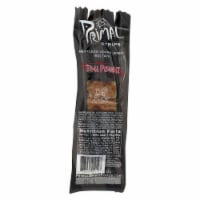 Primal Strips Vegan Jerky - Meatless - Seitan - Thai Peanut - 1 oz - Case of 24