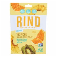 Rind Snacks - Dried Fruit Blend Tropical - Case of 12 - 3 oz.