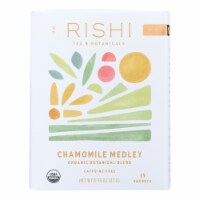 Rishi Herbal Blend - Chamomile Medley - Case of 6 - 15 Bags