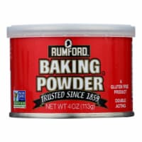 Rumford - Baking Powder - Aluminum-Free - Case of 24 - 4 oz.