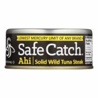 Safe Catch - Tuna Ahi-wild Yellowfin - Case of 6 - 5 oz.
