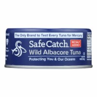 Safe Catch Wild Albacora Tuna - Case of 12 - 5 oz.