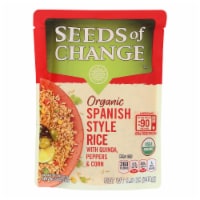 Seeds of Change Organic Microwavable Spanish Style Rice with Quinoa - Case of 12 - 8.5 oz.