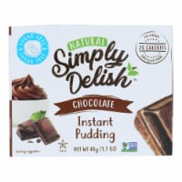 Simply Delish Chocolate Pudding & Pie Filling - Case of 6 - 1.7 oz.