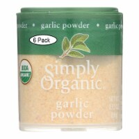 Simply Organic Garlic - Organic - Powder - .92 oz - Case of 6