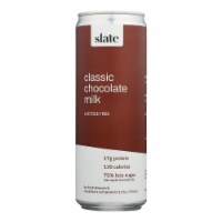 Slate Milk - Milk Aseptic Lf Chocolate - Case of 12 - 11 oz.