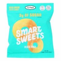 Smartsweets - Gummy Peach Rings - Case of 12 - 1.8 oz.