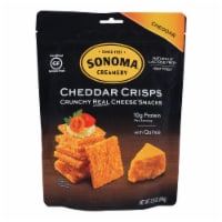 Sonoma Creamery Cheddar Crisps - Case of 12 - 2.25 oz.