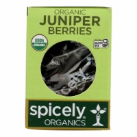 Spicely Organics - Organic Juniper Berries - Case of 6 - 0.2 oz.