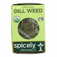 Spicely Organics - Organic Dill Weed - Case of 6 - 0.1 oz.