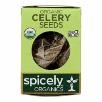 Spicely Organics - Organic Celery Seeds - Case of 6 - 0.35 oz.