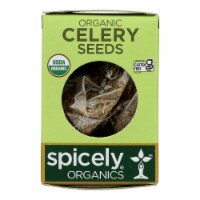 Spicely Organics - Organic Celery Seeds - Case of 6 - 0.35 oz.
