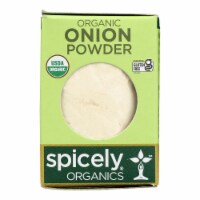 Spicely Organics - Organic Onion Powder - Case of 6 - 0.4 oz.