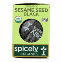 Spicely Organics - Organic Sesame Seed - Black - Case of 6 - 0.45 oz.