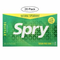 Spry Xylitol Gems - Spearmint - Case of 20 - 10 Count