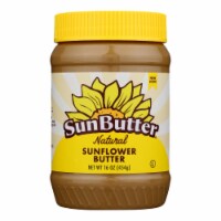 Sunbutter Sunflower Butter - Natural - Case of 6 - 16 oz.