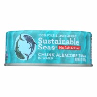 Sustainable Seas Chunk Albacore Tuna In Water - Case of 12 - 5 oz.