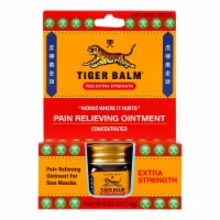 Tiger Balm Extra Strength Pain Relieving Ointment - 0.63 oz - Case of 6