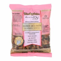 Tinkyada Brown Rice Pasta - Vegetable Spiral - Case of 12 - 12 oz.