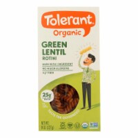Tolerant - Pasta Green Lntl Rotini - Case of 6 - 8 oz.
