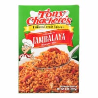 Tony Chachere's Famous Creole Cuisine Creole Jambalaya Dinner Mix - Case of 12 - 8 oz.