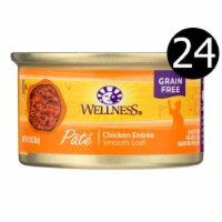 Wellness Pet Products Cat Food - Chicken Recipe - Case of 24 - 3 oz.