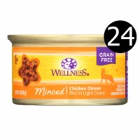 Wellness Pet Products Cat Food - Chicken Dinner - Case of 24 - 3 oz.