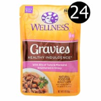 Pet Products Cat Food - Gravies with Bits of Tuna and Mackerel Smothered In Gravy