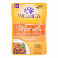 Morsels with Chicken and Salmon In Savory Sauce - Case of 24 - 3 oz.