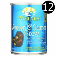 Dog Food - Venison and Salmon with Potatoes and Carrots - Case of 12 - 12.5 oz.