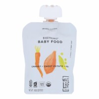 White Leaf Provisions - Baby Food Carrot + Sweet Potato + Pea - Case of 6 - 3.17 oz.