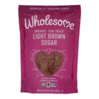 Wholesome Sweeteners Sugar - Organic - Light Brown - 24 oz - case of 6