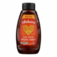 Wholesome! Organic Honey  - Case of 6 - 24 oz.