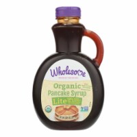 Wholesome Sweeteners Organic Syrup - Pancake Lite - Case of 6 - 20 fl oz.