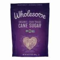 Wholesome Sweeteners Sugar - Organic - Milled - Unrefined - Case of 12 lbs