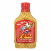 Woeber's Sandwich Pal - Sweet and Spicy - Case of 6 - 16 oz.