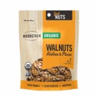 Woodstock Organic Walnuts Halves and Pieces - Case of 8 - 5.5 oz.