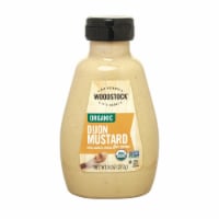 Woodstock Organic Dijon Mustard - Case of 12 - 8 oz.