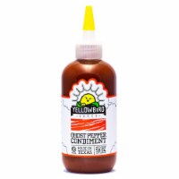 Yellowbird Sauce Ghost Pepper Condiment - Case of 6 - 9.8 oz.
