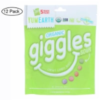 Yumearth - Christmas Candy Bg Og2 Giggles Sour - CS of 12-5/.5 oz.