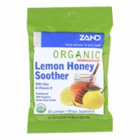 Zand Organic Lemon Honey Herbal Lozenges - Case of 12 - 18 count