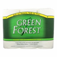 Green Forest Bathroom Tissue - Double Roll 2 Ply - Case of 4 - 12