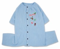 Touchdog 'Ciesta-Luxe' Designer Full Body Thermal Pet Dog Jumpsuit Pajamas (Blue - Small)