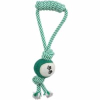 Pull Away' Rope and Tennis Ball (Green)